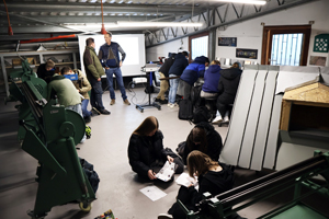 Schulklassen bei Dangel-Metall