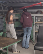 Schulklassen bei Dangel Metall